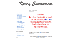 Desktop Screenshot of kaceyenterprises.com